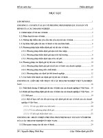 Phương pháp định giá tài sản vô hình của doanh nghiệp.Liên hệ với thức tế các doanh nghiệp Việt Nam hiên nay