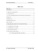 Thực trạng quản lý rủi ro trong công tác thẩm định dự án tại Ngân hàng Đông Nam Á chi nhánh Hà Đông