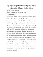 Một số giải pháp nhằm thu hút bạn đọc đến thư viện trường Tiểu học Phước Ninh A