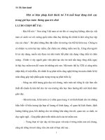 sáng kiến kinh nghiệm  Một số biện pháp kích thích trẻ 5-6 tuổi hoạt động tích cực trong giờ học toán  thông qua trò chơi