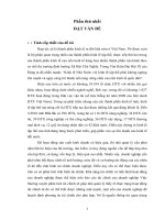 Phân tích tình hình tài chính tại các hợp tác xã vận tải trên địa bàn thành phố Buôn Ma Thuột