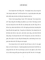 tiểu luận CÂU CHUYỆN BÁO CHÍ TRÊN CÁC LOẠI HÌNH BÁO