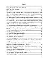 Báo cáo tốt nghiệp quản trị nhân lực Đại học Lao động xã hội Thực trạng công tác tạo động lực cho CBCNV tại Công ty Cổ phần Quản trị Nguồn nhân lực M-Talent