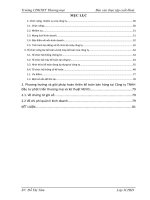 Kế toán bán hàng tại Công ty TNHH Đầu tư phát triển thương mại và kỹ thuật NEVIS