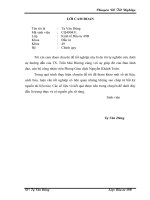 Hoàn thiện công tác thẩm định dự án đầu tư tại phòng giao dịch Nguyễn Khánh Toàn của Ngân hàng thương mại cổ phần Á Châu