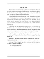 Một số giải pháp hạn chế rủi ro tín dụng tại Ngân hàng Liên doanh Lào –Việt Chi nhánh Hà Nội