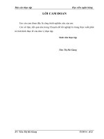 Hoàn thiện kế toán bán hàng và xác định kết quả kinh doanh tại Công ty TNHH Điện Tử LEO Việt Nam