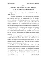 Một số giải pháp nâng cao hiệu quả hoạt động kinh doanh cua Ngân hàng TMCP phát triển nhà TP.Hồ Chí Minh