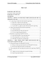 Phát triển dịch vụ thẻ ở ngân hàng nông nghiệp và phát triển nông thôn Hà Nội