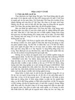 Nghiên cứu khả năng tách Fe2+ trong nước giếng khoan của hệ thống xử lý nước NL1 tại Thái Nguyên’’