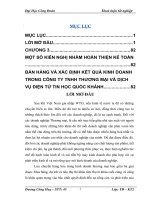 Hoàn thiện kế toán bán hàng và xác định kết quả kinh doanh tại CÔNG TY TNHH THƯƠNG MẠI VÀ DỊCH VỤ ĐIỆN TỬ TIN HỌC QUỐC KHÁCH