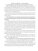 Bài tập cá nhân số 1 luật tố tụng dân sự - đại học Luật Hà Nội