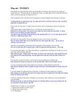 Học tiếng anh qua báo Phụ nữ