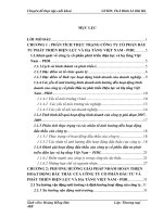 Giải pháp hoàn thiện hoạt động đấu thầu của Công ty Cổ phần Đầu tư Phát triển Điện lực và Hạ tầng Việt Nam – PIDI