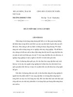 Đồ án môn Cung cấp điện