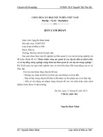 Hoàn thiện công tác quản lý các dự án đầu tư phát triển cơ sở hạ tầng nông nghiệp nông thôn tại Ban quản lý các dự án nông nghiệp