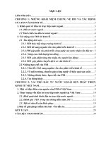 Tác động của đầu tư trực tiếp nước ngoài đối với phát triển kinh tế Việt Nam