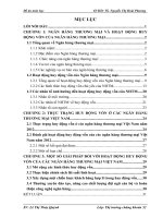 Một số giải pháp đối với hoạt động huy động vốn của các ngân hàng thương mại Việt Nam