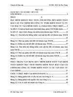 Hoàn thiện kiểm toán khoản mục tài sản cố định trong kiểm toán Báo cáo tài chính do Công ty TNHH Kiểm toán và Tư vấn đầu tư tài chính Châu Á (FADACOM) thực hiện