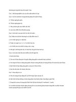 Nội dung ôn tập Sinh học Di truyền Y học