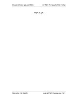 Đẩy mạnh hoạt động tiêu thụ sản phẩm tại Công ty TNHH Thương mại Hoàng Anh