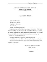 Hoàn thiện công tác thẩm định các dự án vay vốn tại ngân hàng Thương mại cổ phần Đại Dương – Oceanbank, chi nhánh Nguyễn Chí Thanh, Hà Tĩnh