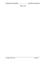 Giải pháp đẩy mạnh công tác tiêu thụ sản phẩm tại công ty Cổ phần thương mại và đầu tư phát triển Hòa bình