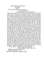 VIỆT NAM QUỐC sử DIỄN CA