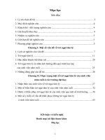 Tìm hiểu một số trở ngại tâm lý cá nhân trong quá trình học tập của sinh viên năm cuối các trường Đại học