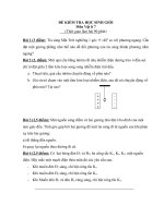 Đề HSG Vật lý 7 có ĐA