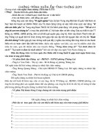 kich ban chuong trinh Xuan am tinh thuong 2011