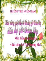 Tiêt 69 -  Tieng Anh 8 (Hay)
