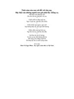 Tình cảm con cái đối với cha mẹ