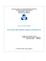 XÂY DỰNG HỆ THỐNG VIDEO CONFERENCE