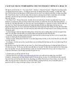 Cách tạo trang word không không cho người khác chỉnh sử