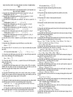 Tuyệt chiêu giải nhanh bài tập hóa học