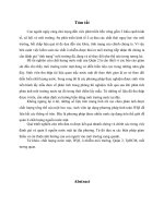 tóm tắt -ĐÁNH GIÁ CHẤT LƯỢNG NƯỚC MẶT QUẬN 2 - TP HCM