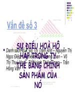dieu hoa ho hap o thuc vat