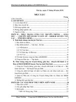 Tăng cường Truyền thông –Giáo dục, Chuyển đổi hành vi về Dân số – Sức khoẻ sinh sản – Kế hoạch hoá gia đình