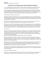 TS ĐH,CĐ C.A và QS có gì khác