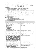 giáo án lớp 3 tuần 20 hai buổi/ngày