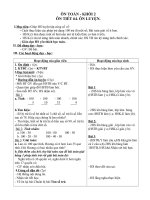 giao an on toan lop 2