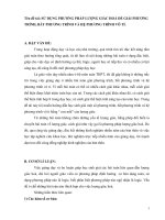SKKN Sử dụng phương pháp lượng giác hoá để giải phương trình, bất phương trình và hệ phương trình vô tỉ