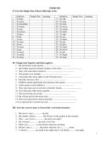 ĐỀ CƯƠNG HỌC KỲ 2