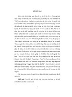 Chuyên đề Hoàn thiện kiểm toán chu trình bán hàng và thu tiền được thực hiện bởi Kiểm toán nội bộ tại Công ty Hoá chất Mỏ Hà Nội