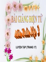 LUYỆN TẬP (TRANG 17)