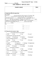 KIEM TRA 45'' ANH 8- SO 3