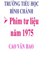 Phim tư liệu năm 1975-lịch sử lớp 5