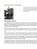 Nhà quân sự Trần Quang khải