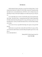 Đánh giá mức độ đáp ứng tiêu chuẩn cây xanh đô thị tại Quận 1 & Quận 3 Tp. Hồ Chí Minh